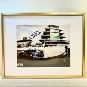Kevin Harvick Authentic Autographed Photo Indianapolis Win “The Brickyard” 2019